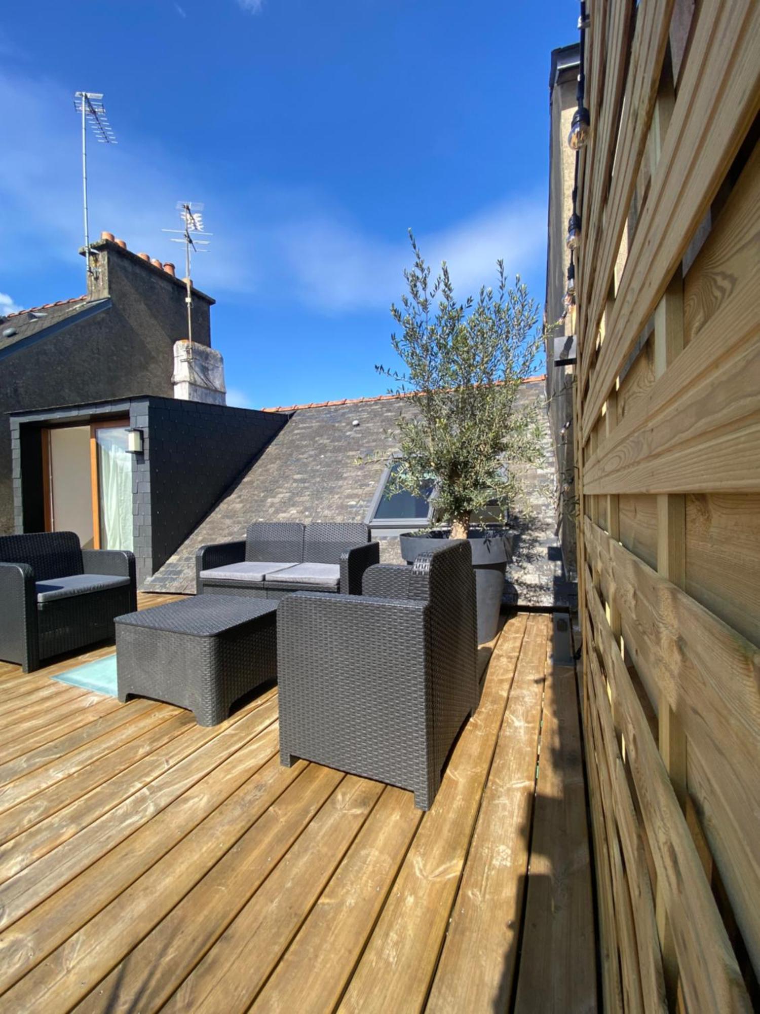 Duplex La Parenthese Bretonne Appartement Auray Buitenkant foto